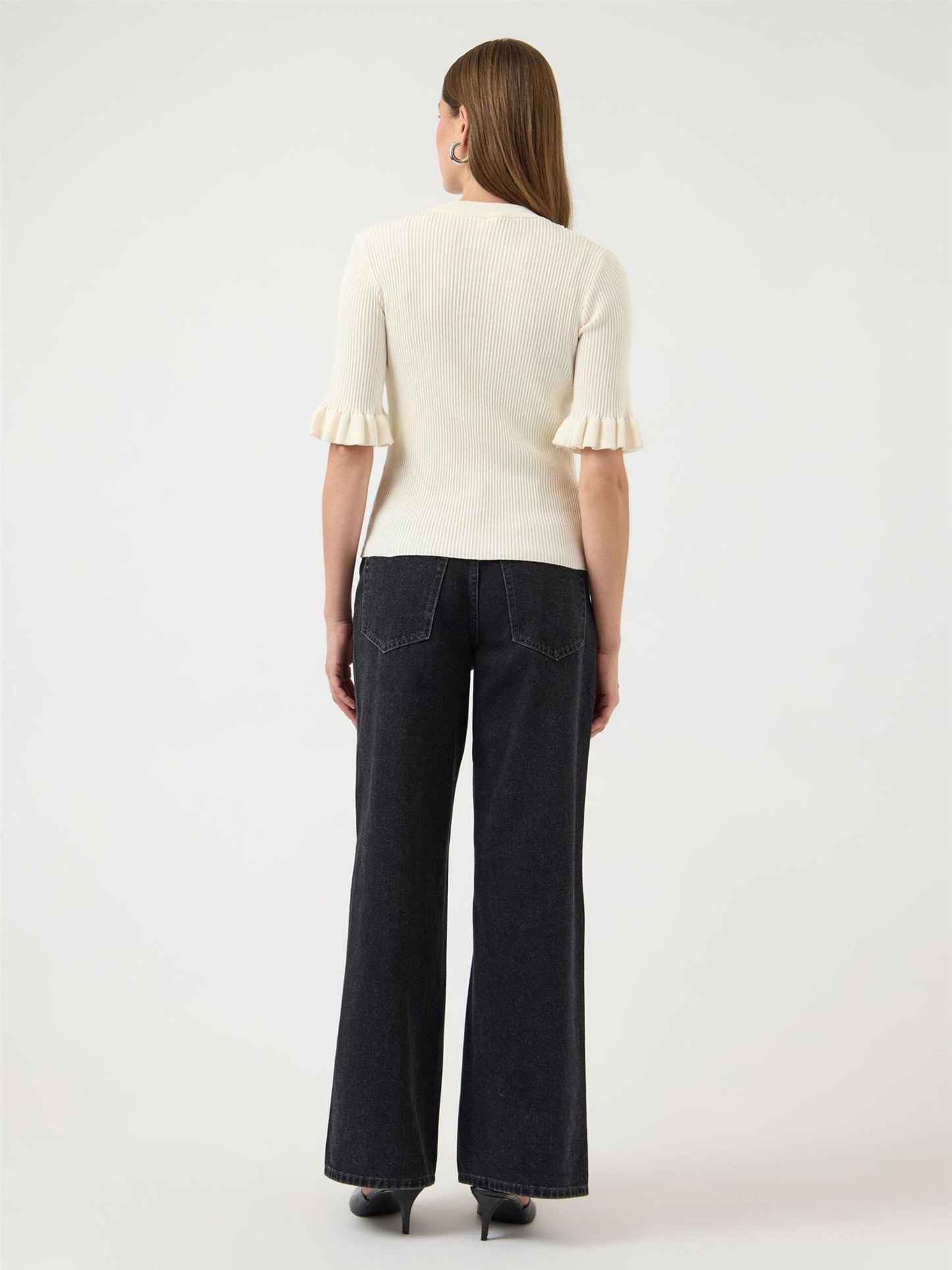 YasMikla SS Knit Top Pristine