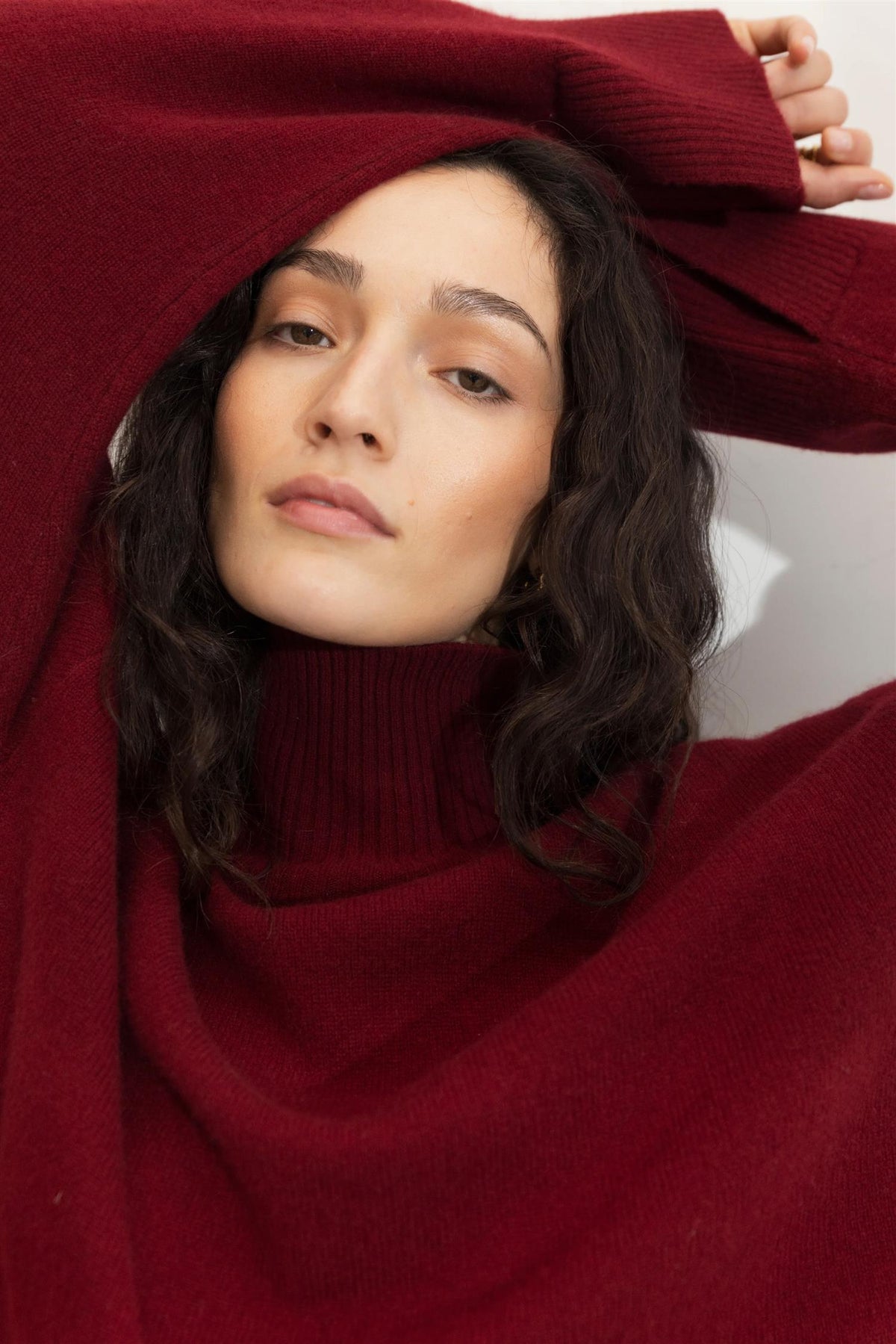 Abigail Knit - Dark Red