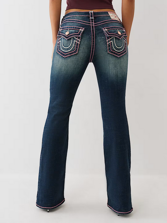Becca Bootcut Flap Rope Stitch
