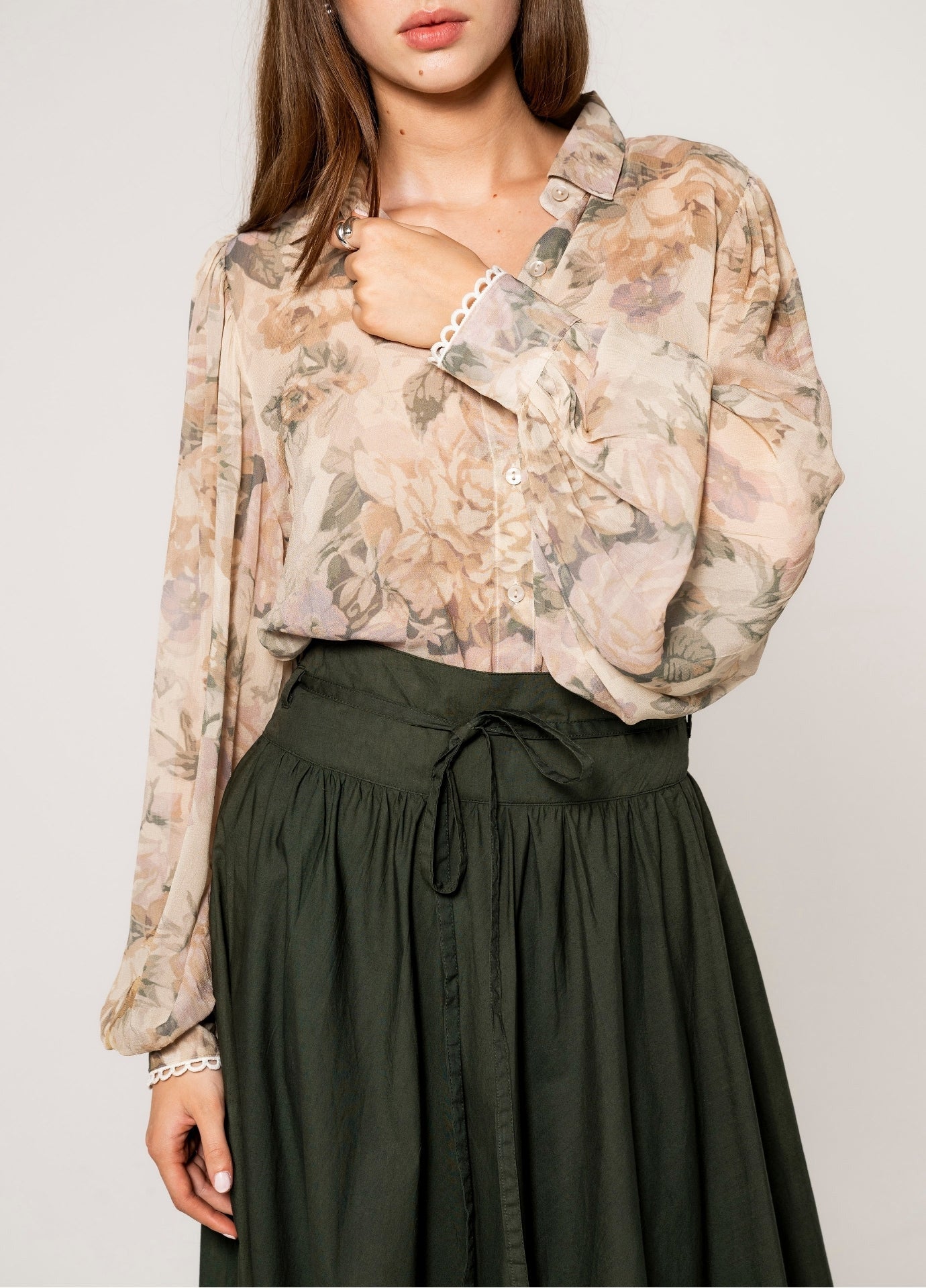 Anaya Shirt - Vintage Mauve
