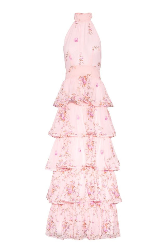 Angeline Maxi Dress - Blush Bloom