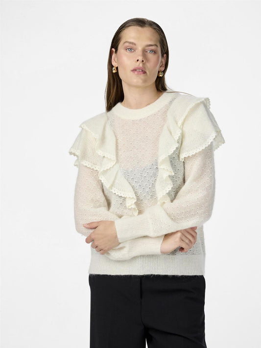 YASALUMA LS KNIT PULLOVER Birch