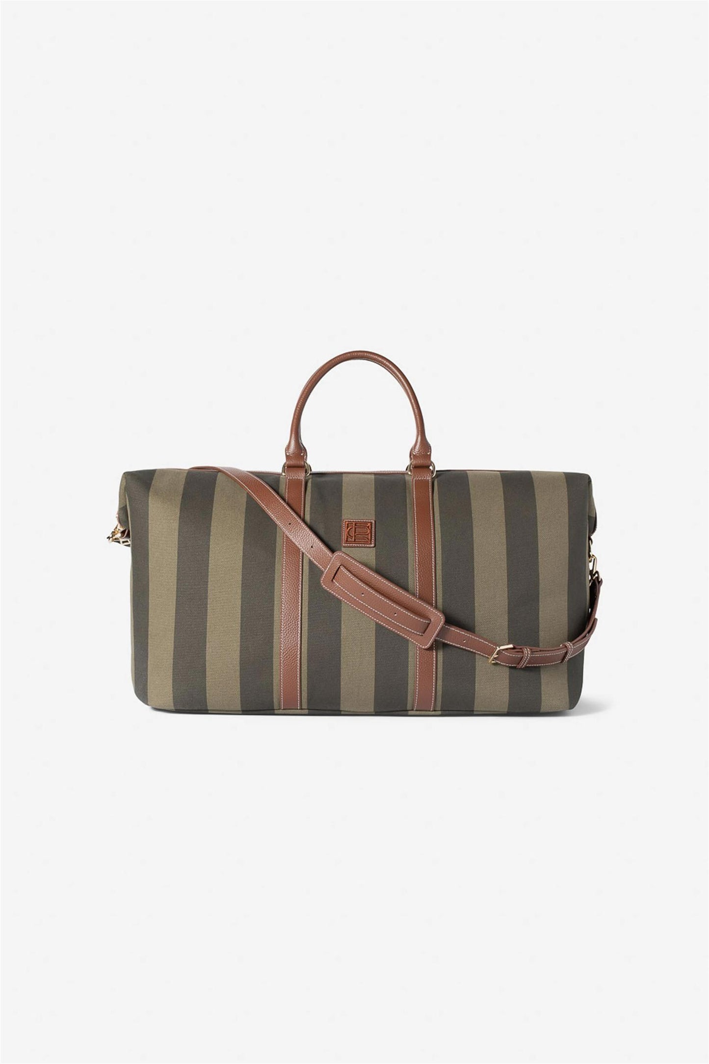 Marlowe Weekend Bag - Green Stripe