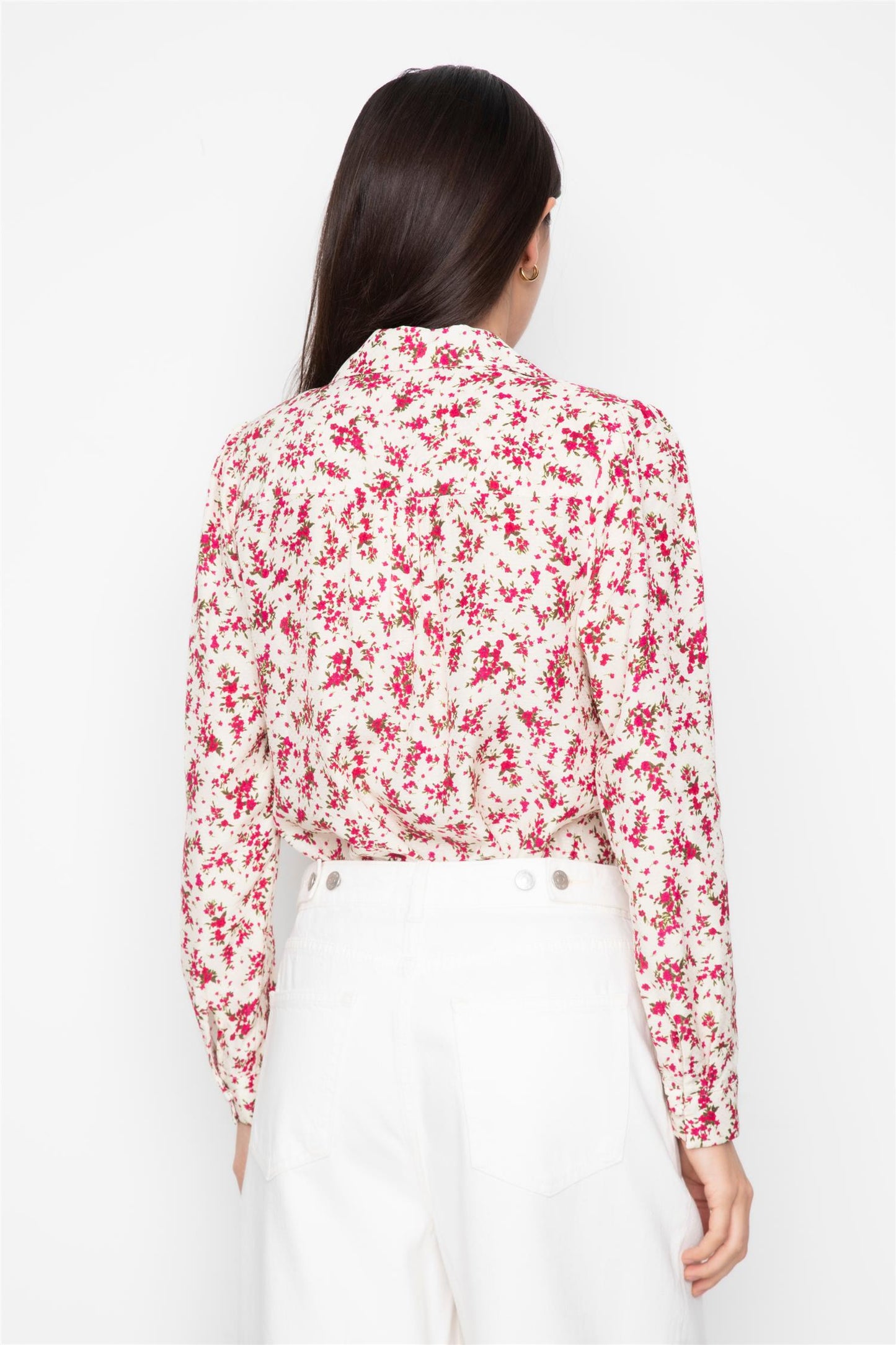 Lu Lu Blouse Berry Print
