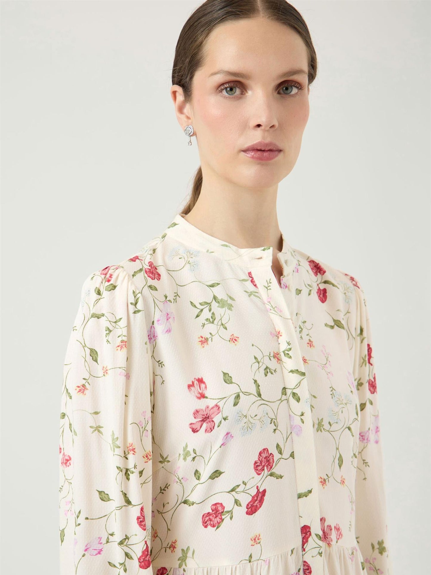 YasAsina Ls Long Shirt Dress - Pristine Botalia
