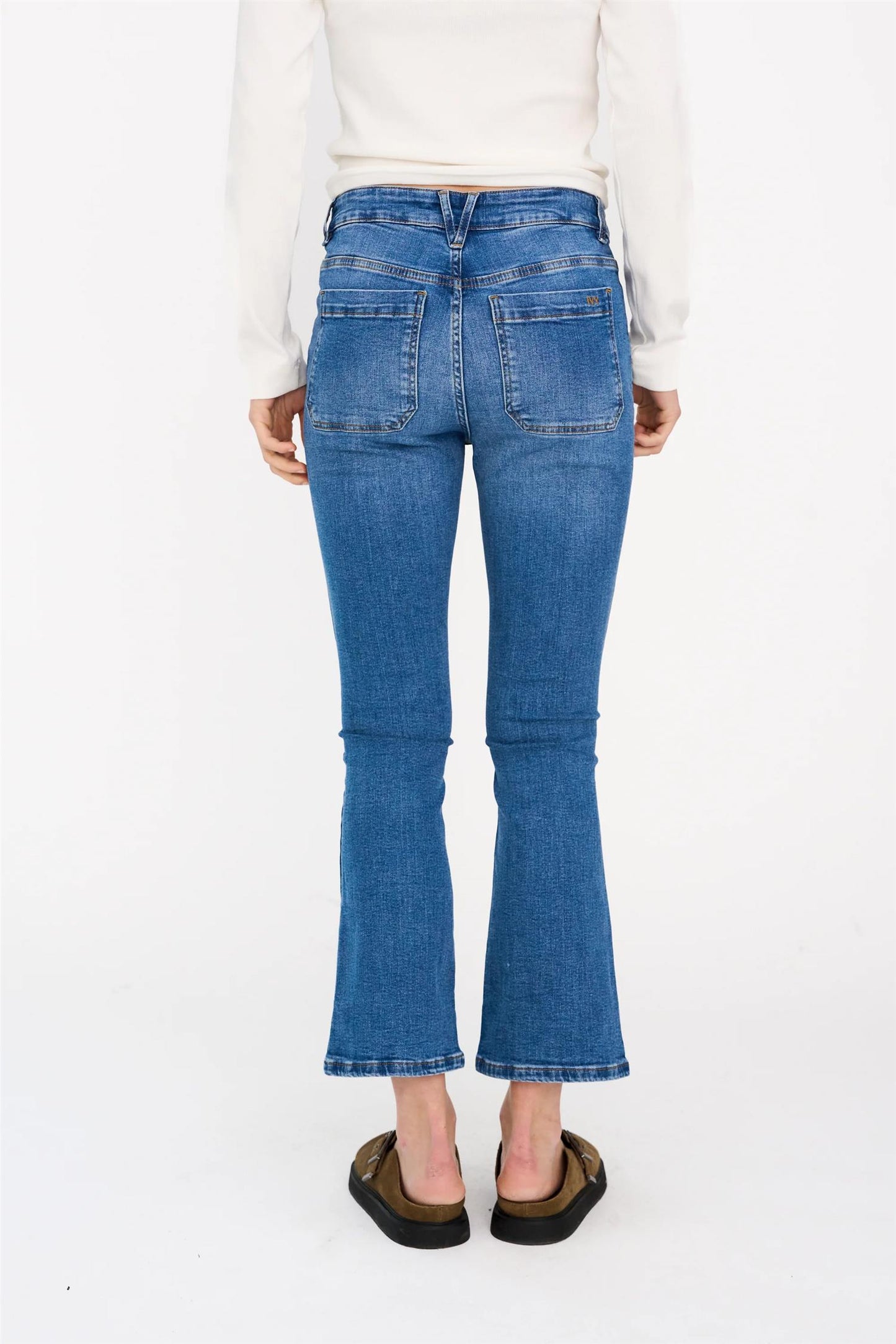 IVY-Johanna Kick Flare 70's Jeans - Wash Support Soller