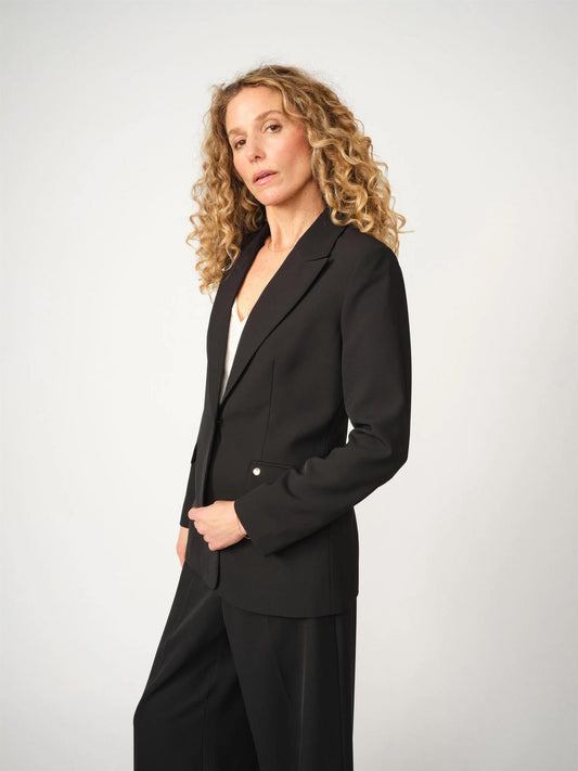 MM Leonora Miley Blazer  - Black