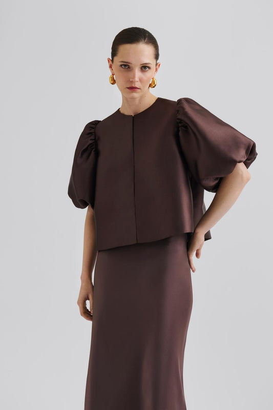Cleo puff sleeve blouse