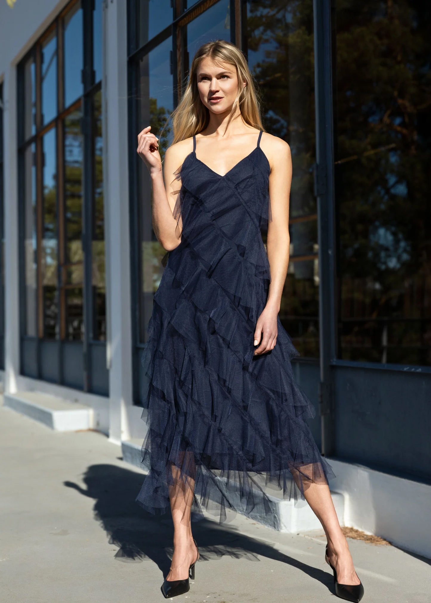 Vivian Magic Dress - Ultra Navy