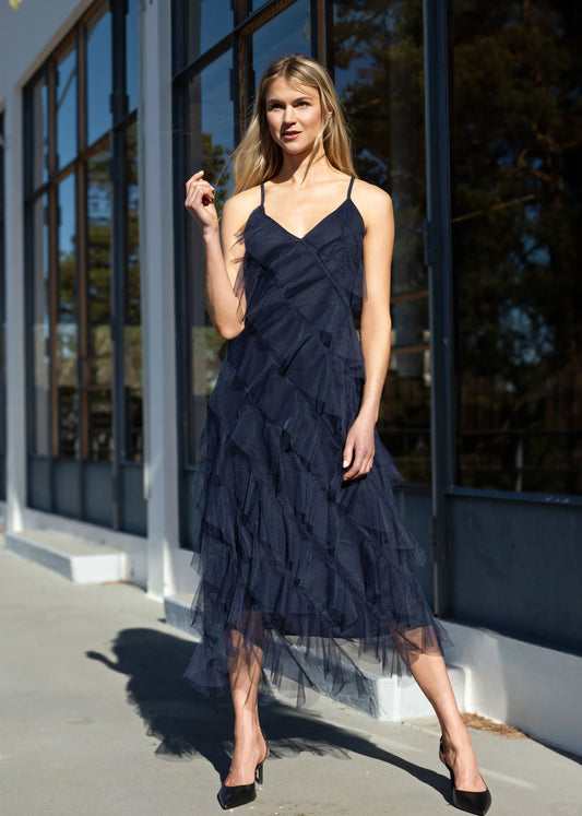 Vivian Magic Dress - Ultra Navy