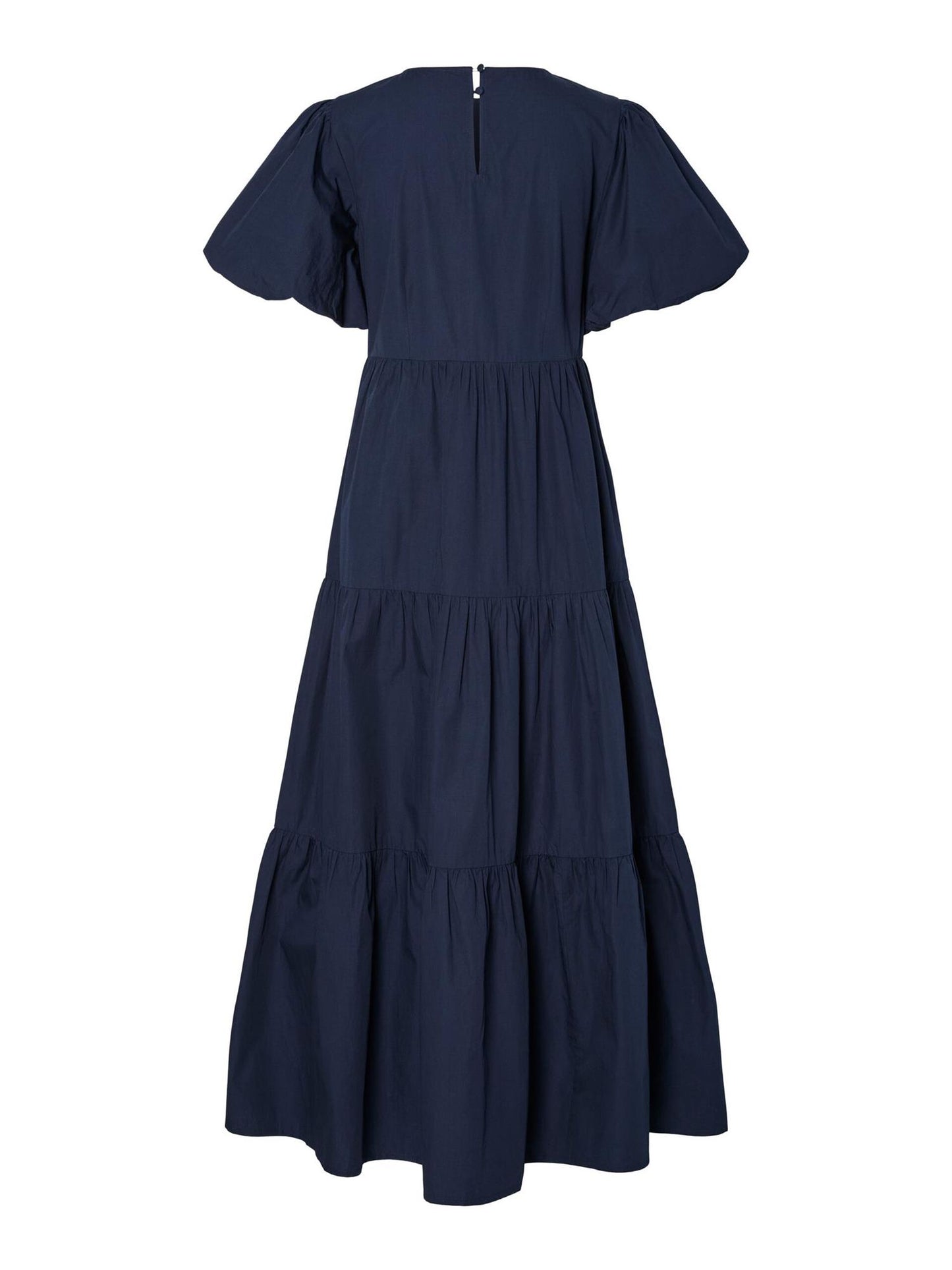 YasColea SS Ankle Dress Navy Blazer