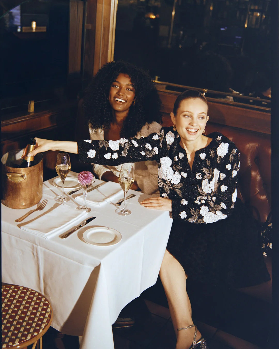 Beaded Cropped Jacket