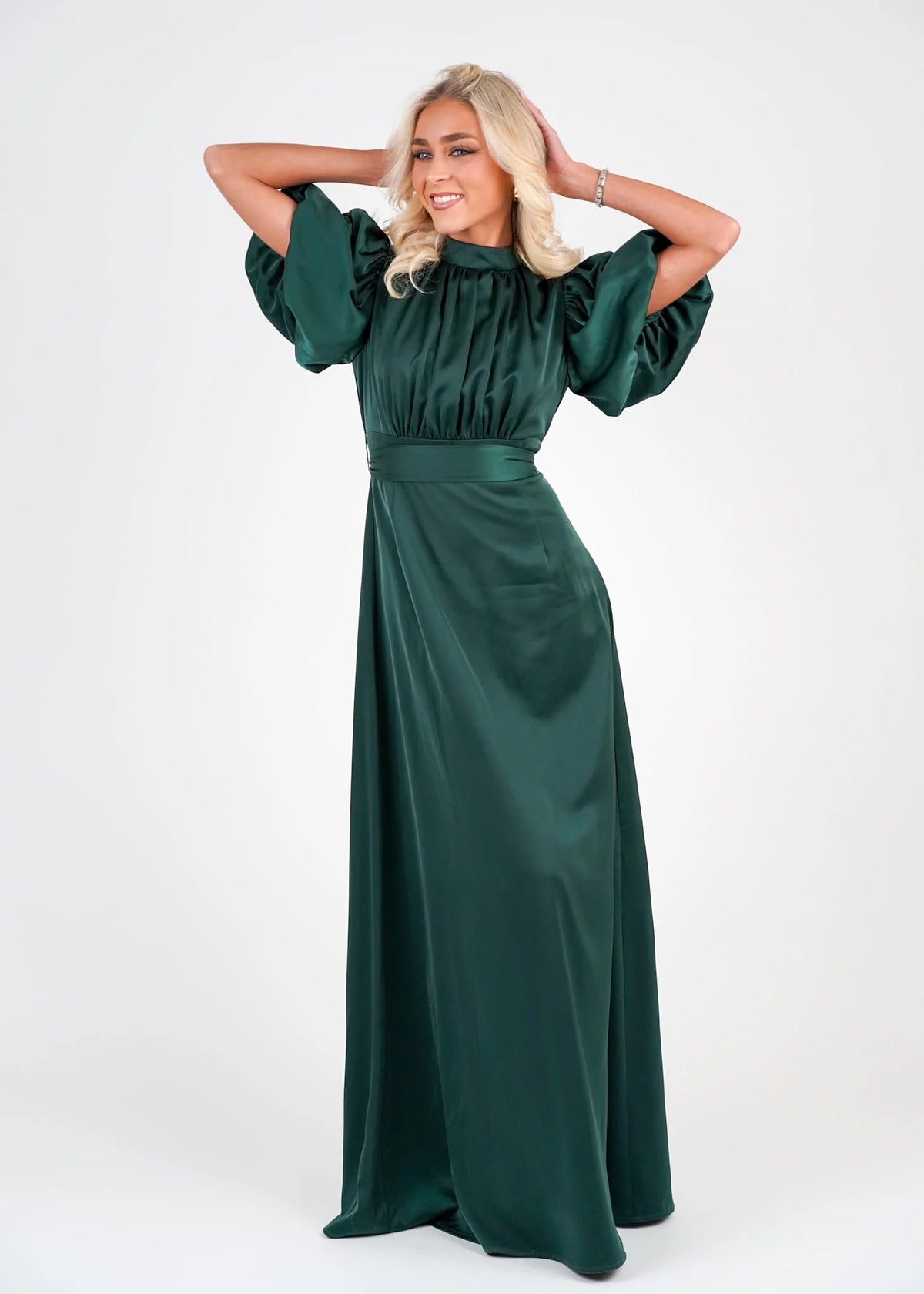 Holly Dress Long - Green