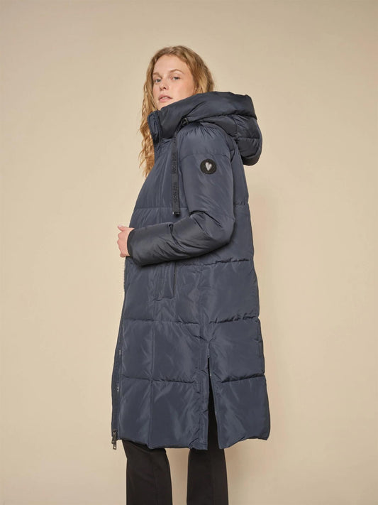 Nova Square Down Coat Navy