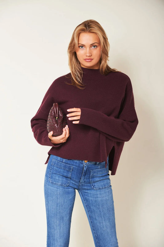 Mandy Sweater - Bordeaux