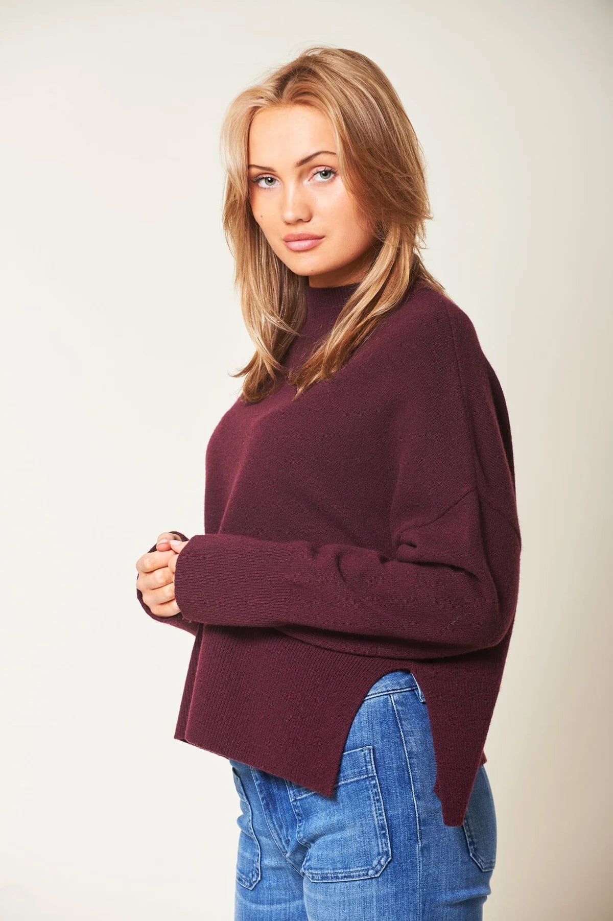 Mandy Sweater - Bordeaux