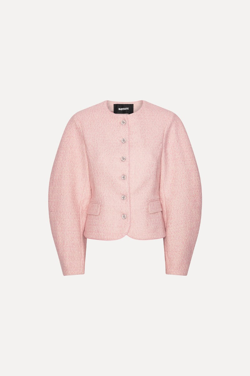 Cocoon Sleeved Jacket - Cherry Blossom