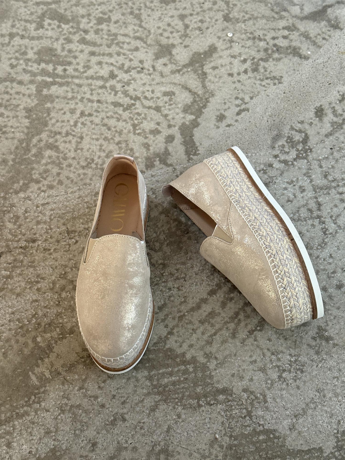 Sarry Espadrillos Croste Satumo - Cartouche/ Beige Shimmer