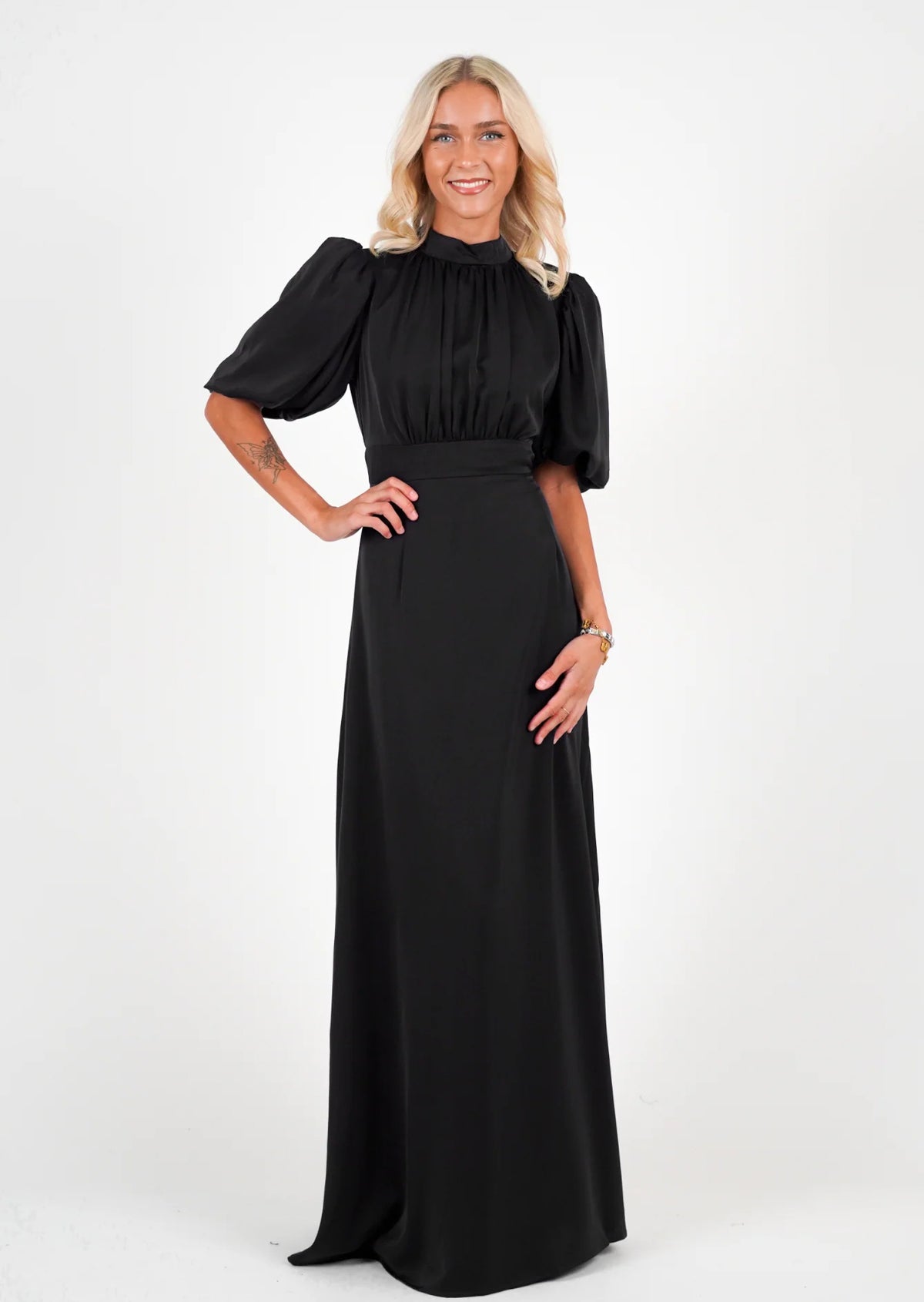 Holly Dress Long - Black