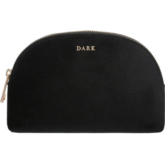 Velvet Make-Up Pouch Small Black