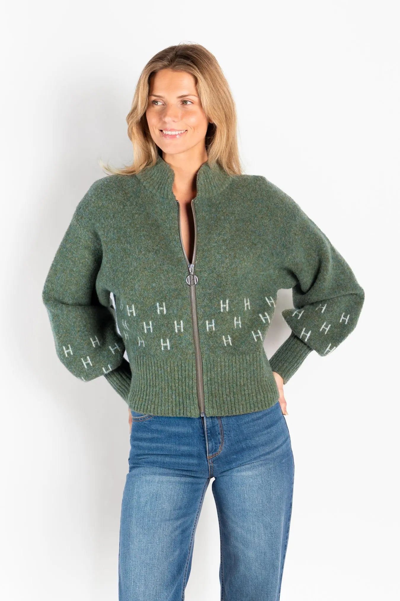 Märtha Jacket Short Winter Moss