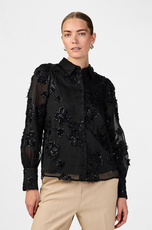 YasFrima Ls Shirt Black