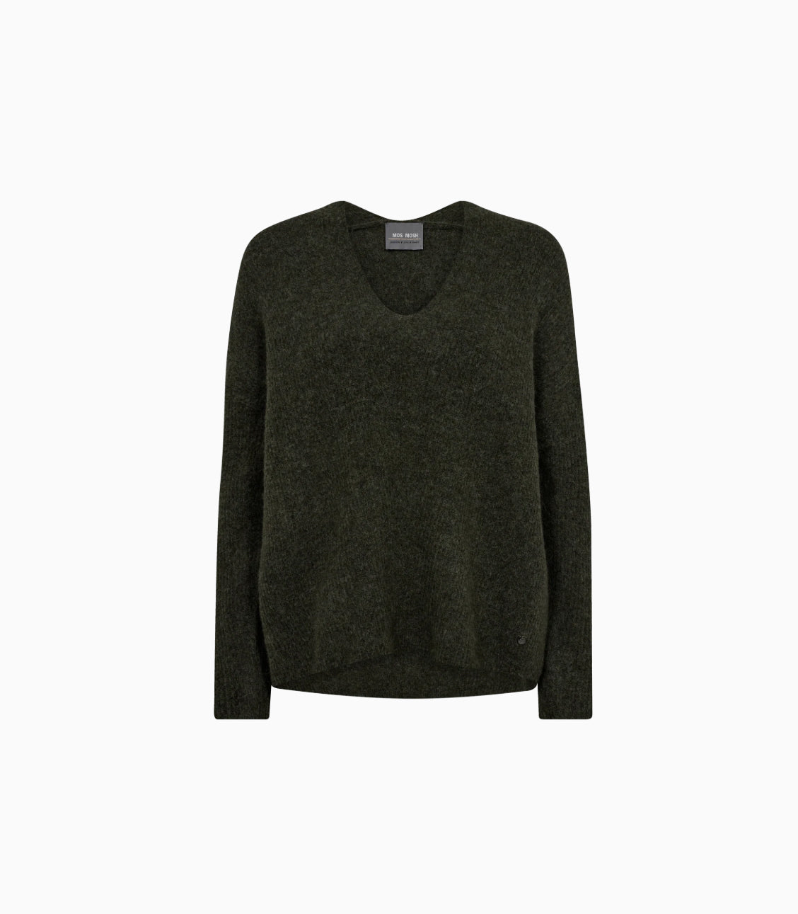 MM Thora V-Neck Knit - Grape Leaf