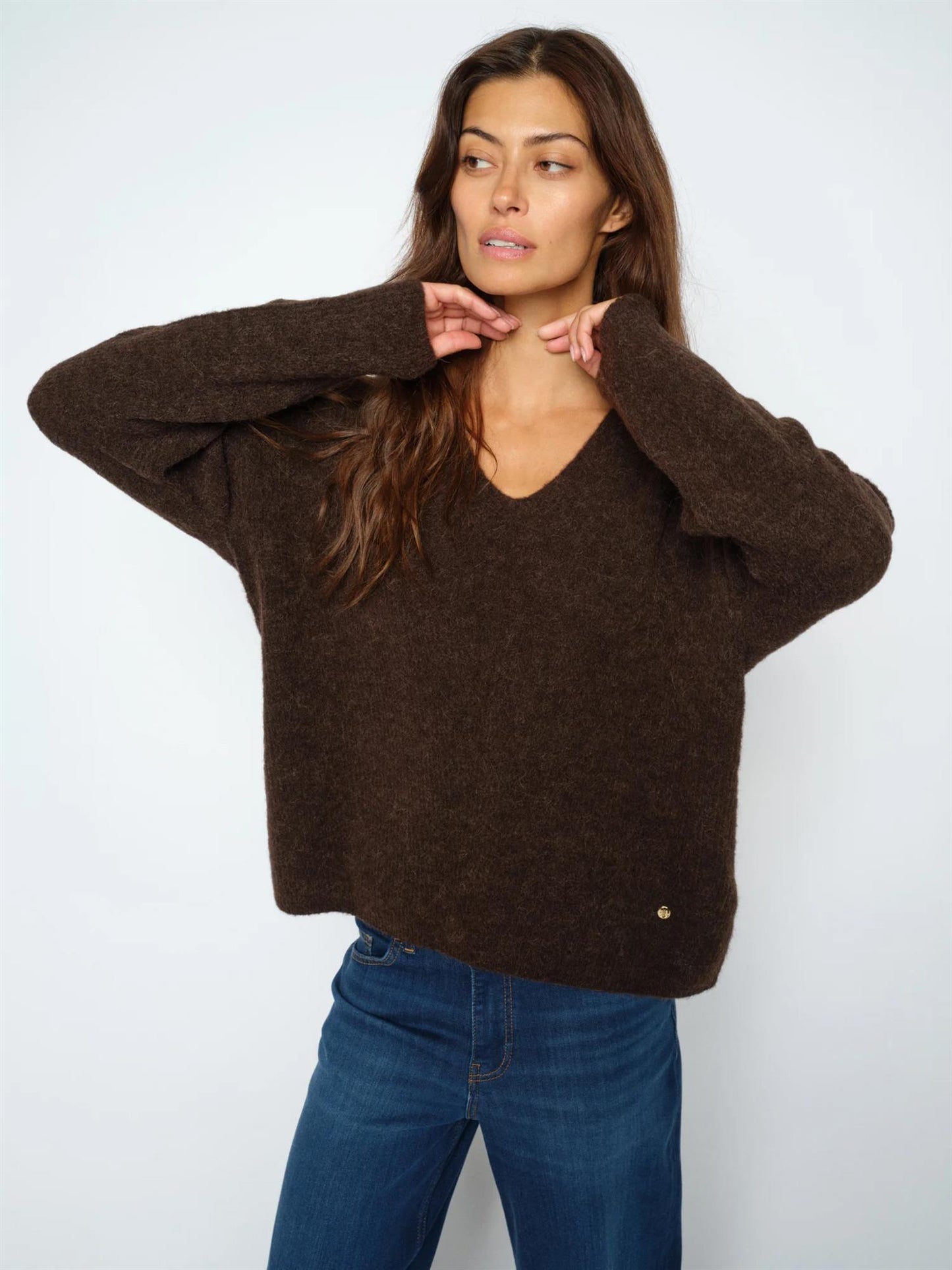 MM Thora V-Neck Knit - Delicioso