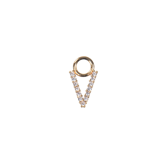 Letter Charm V