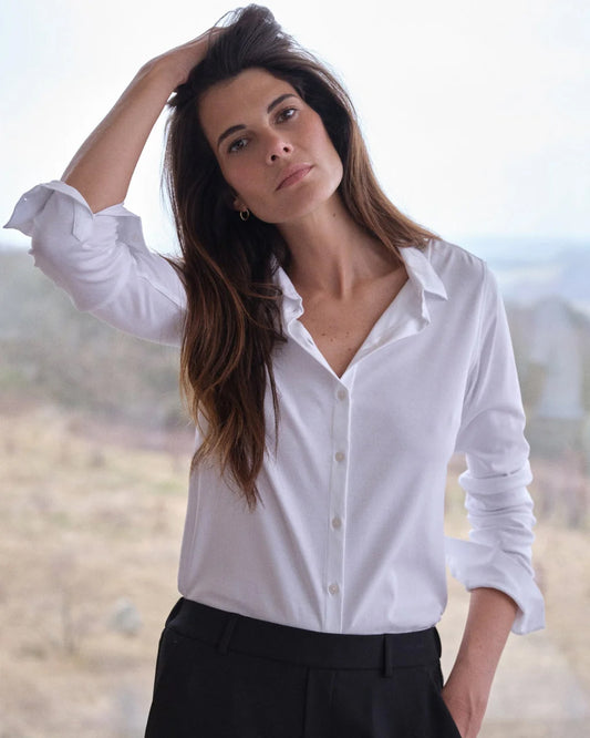 MM Tina Jersey Shirt - White