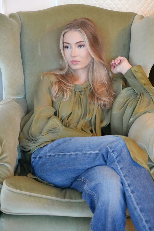 Lumine Top - Olive