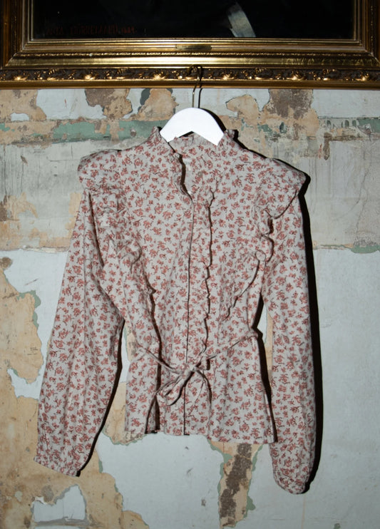 Maya Blouse - Rose Elegance