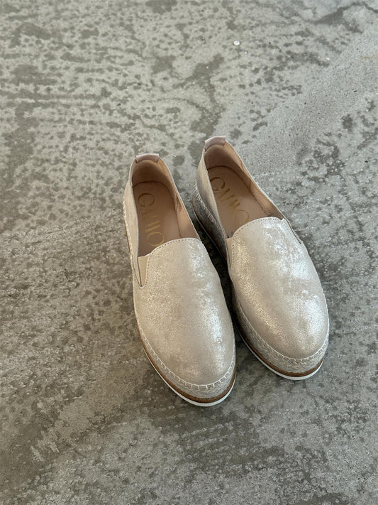 Sarry Espadrillos Croste Satumo - Cartouche/ Beige Shimmer