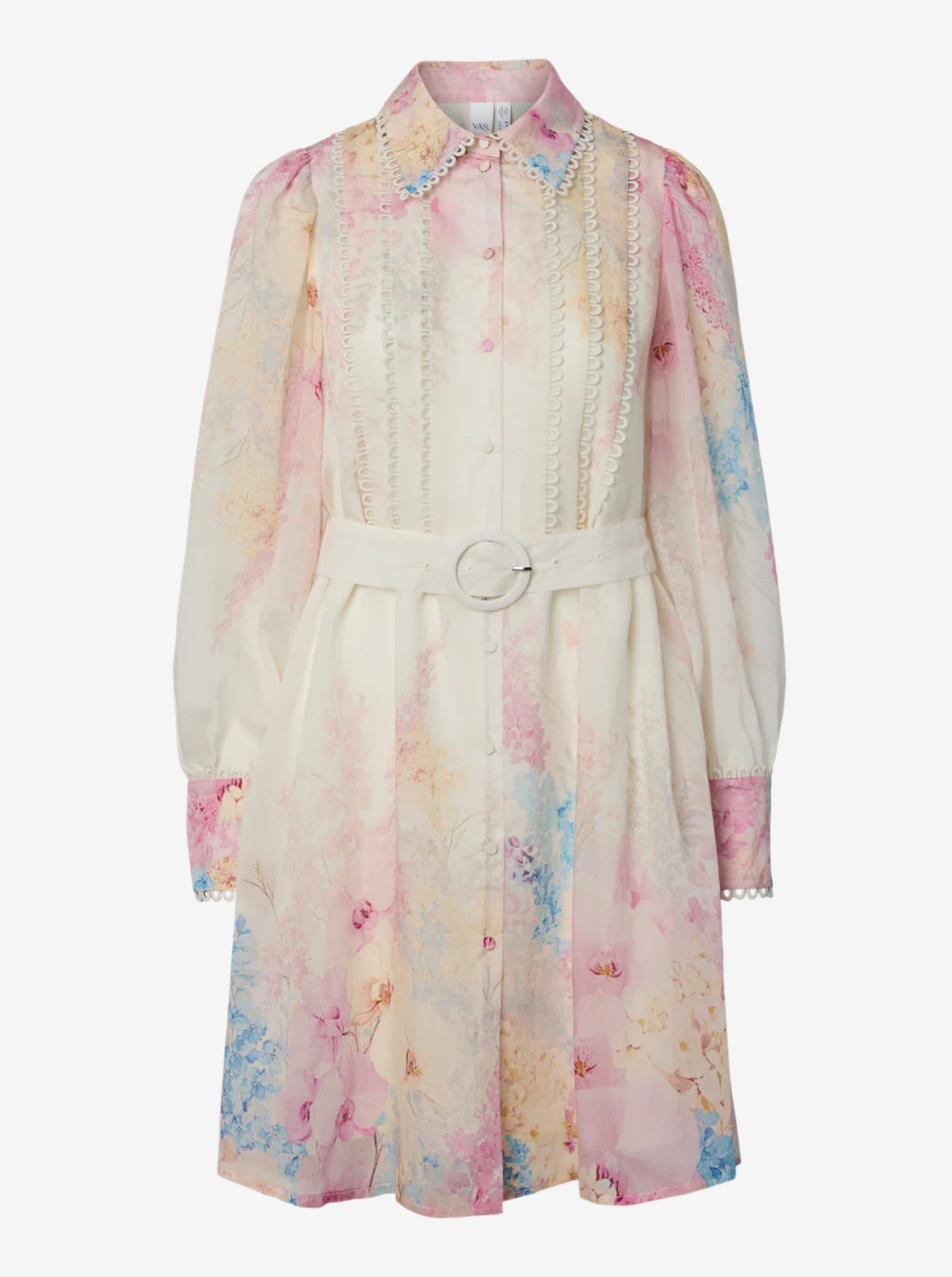 YasFlorence Dress - Pristine Florence