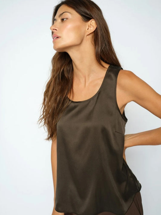 MM Astrid Silk Tank Top - Delicioso