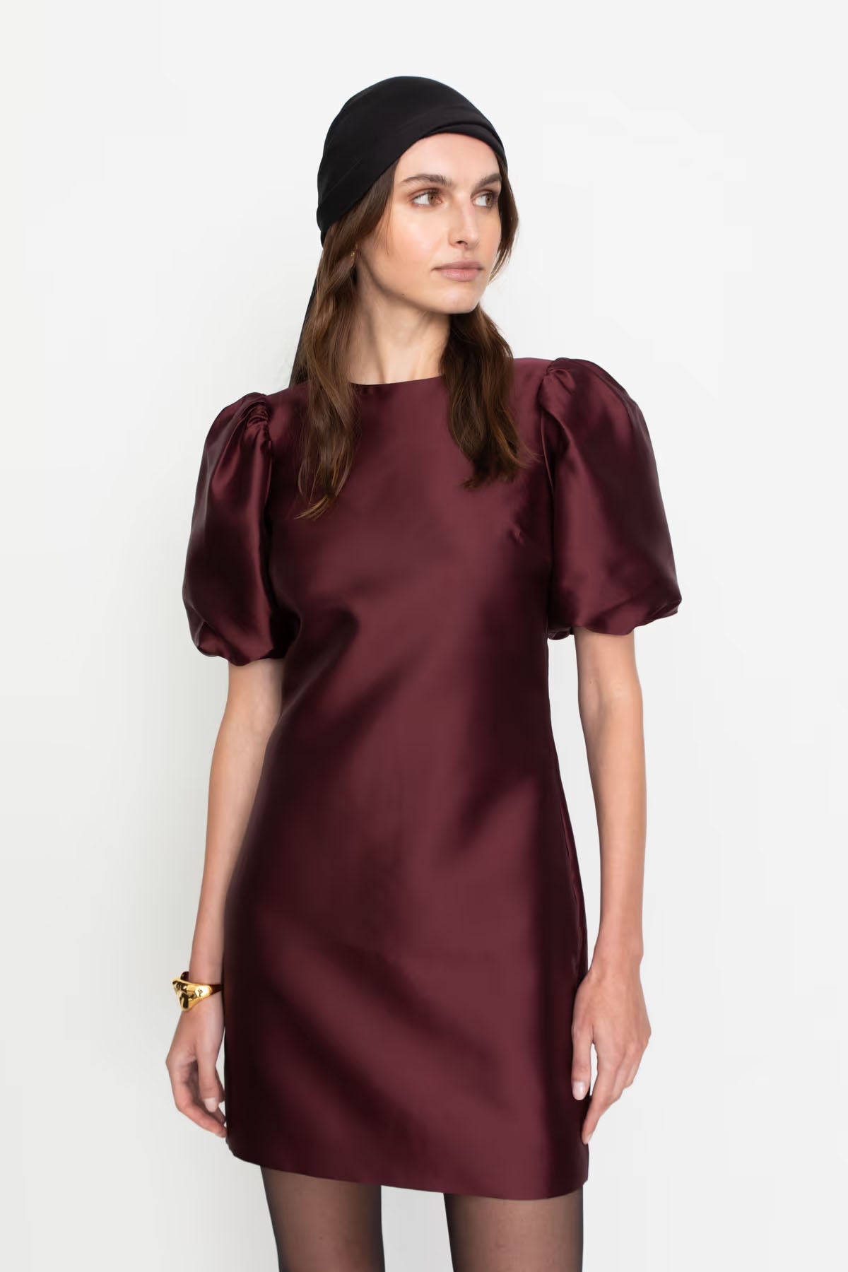 Marie Dress Bordeaux