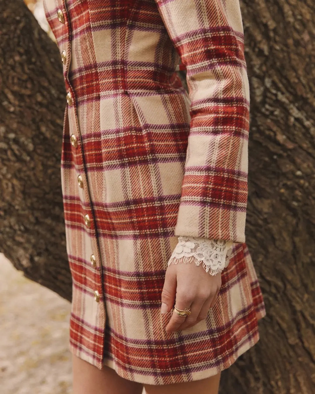 Tailored Mini Dress