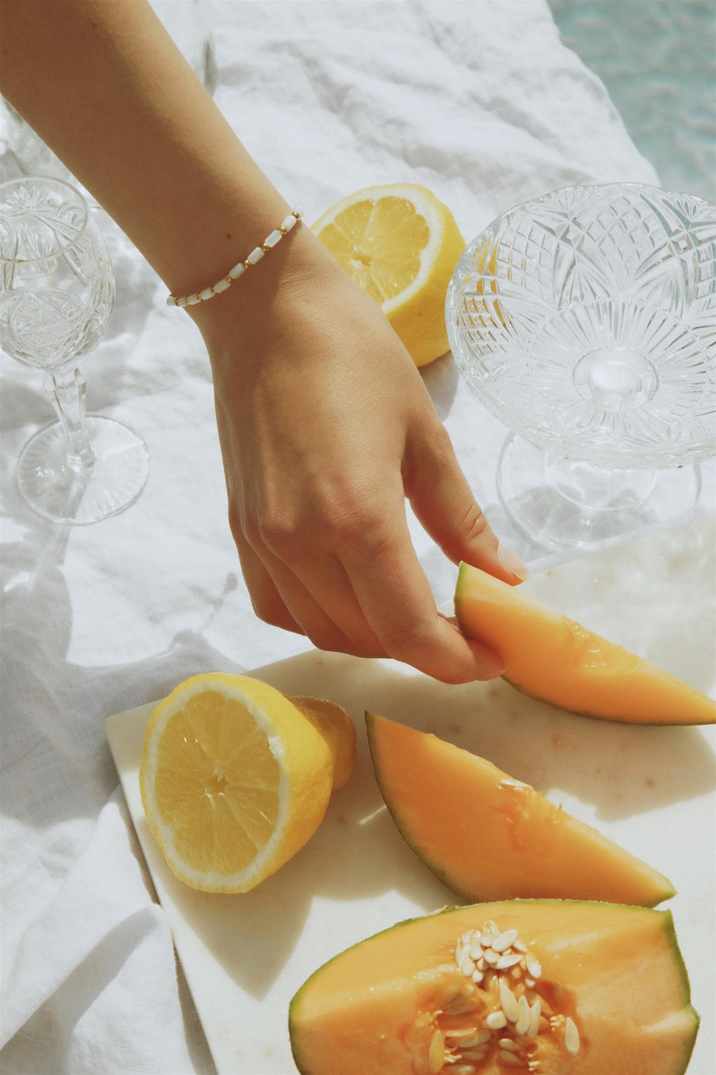 The White Shell Bracelet