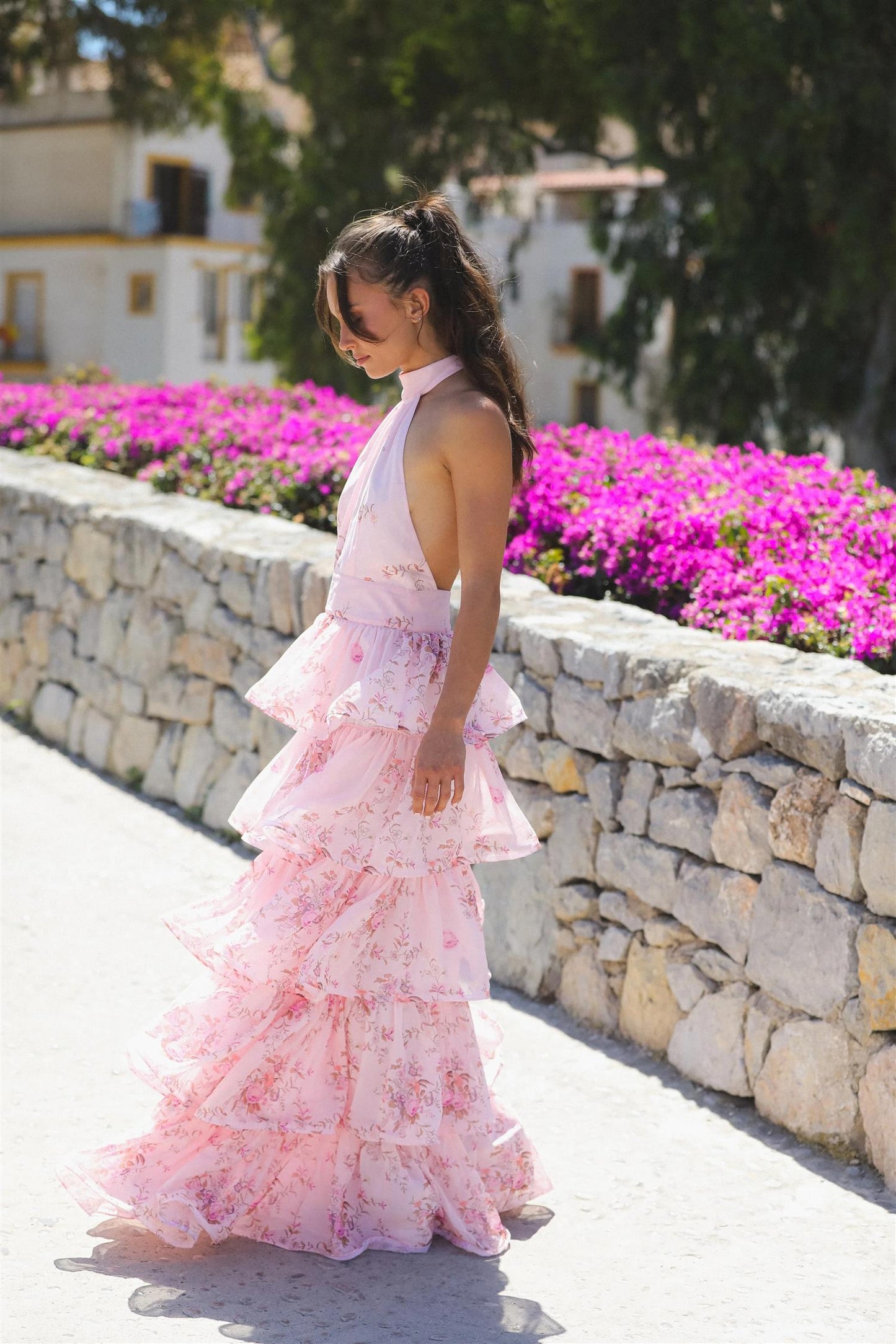 Angeline Maxi Dress - Blush Bloom