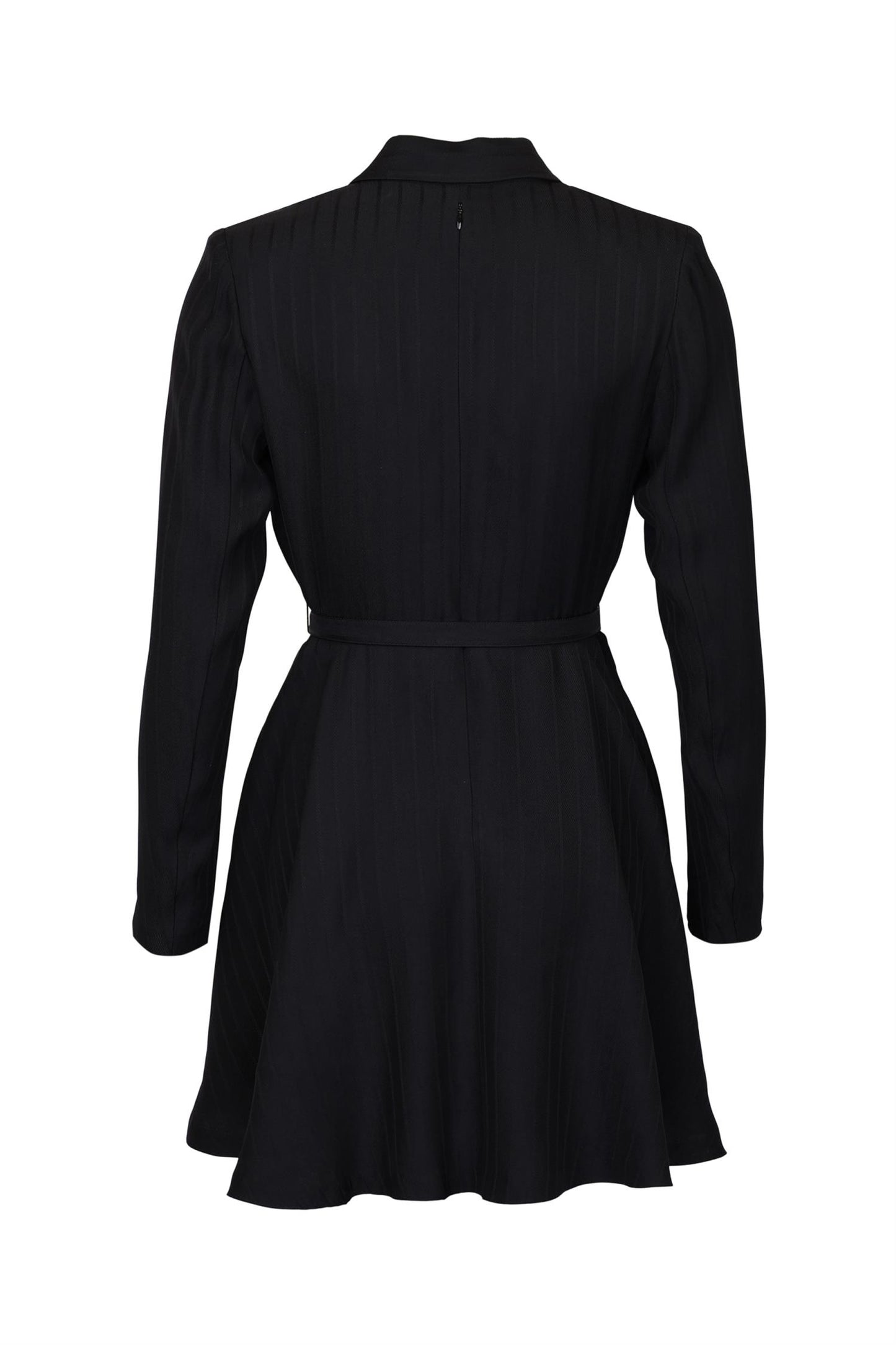 Tailored Mini Dress - Black