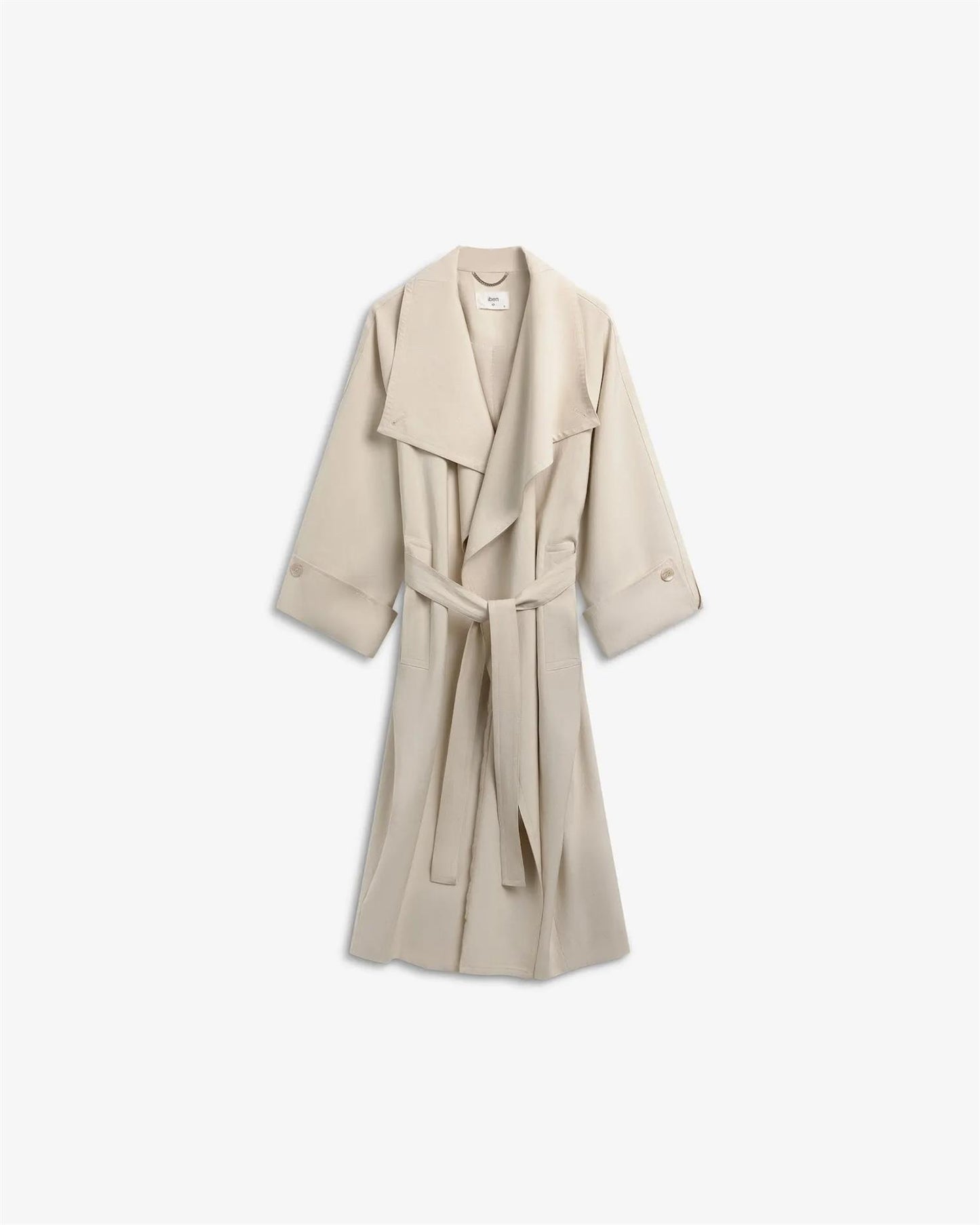 Atari Oversized Trenchcoat - Dove White