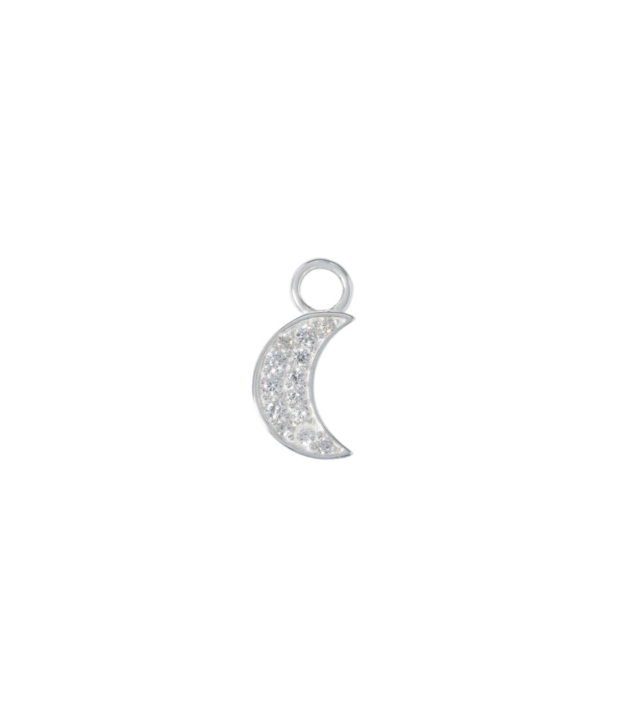Elise Charm Silver White