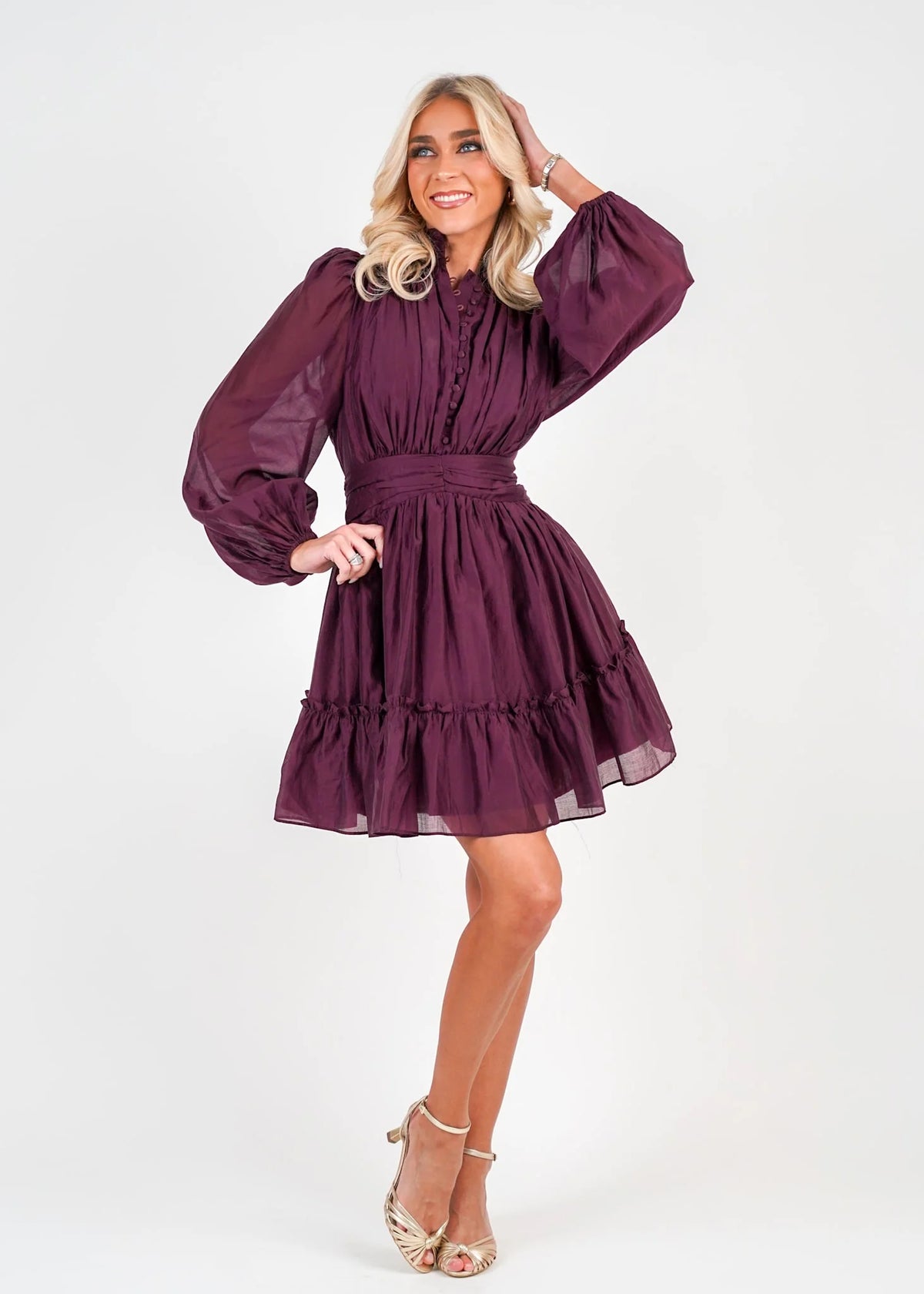 Vanity Dress - Plum