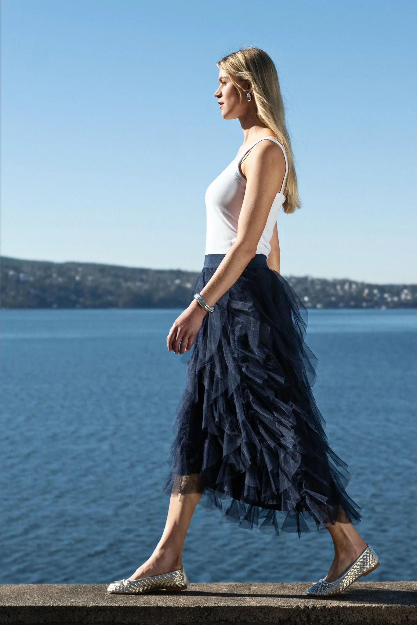 Valentina Skirt - Ultra Navy