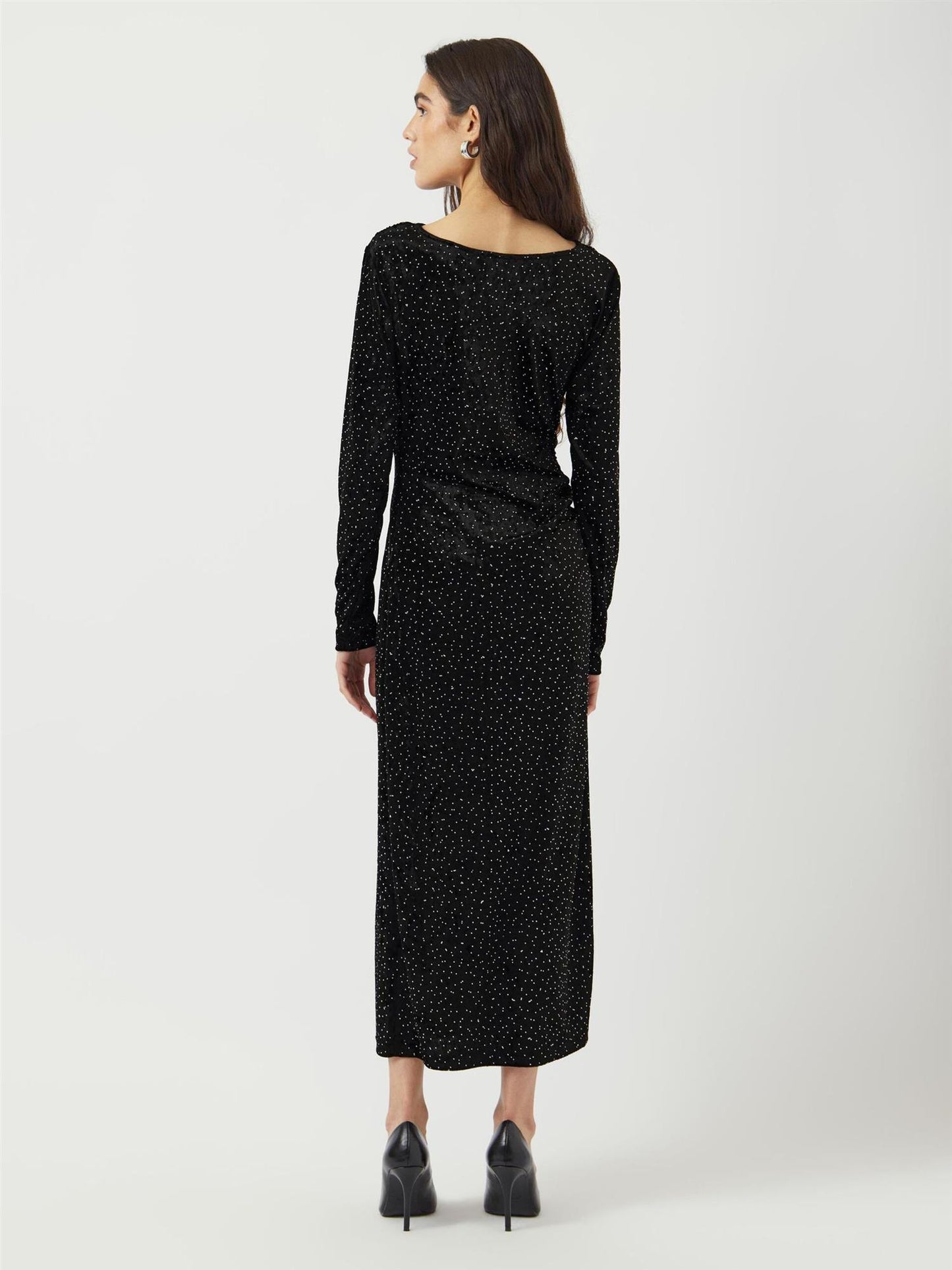 YASTILLIA VELVET MIDIKJOLE