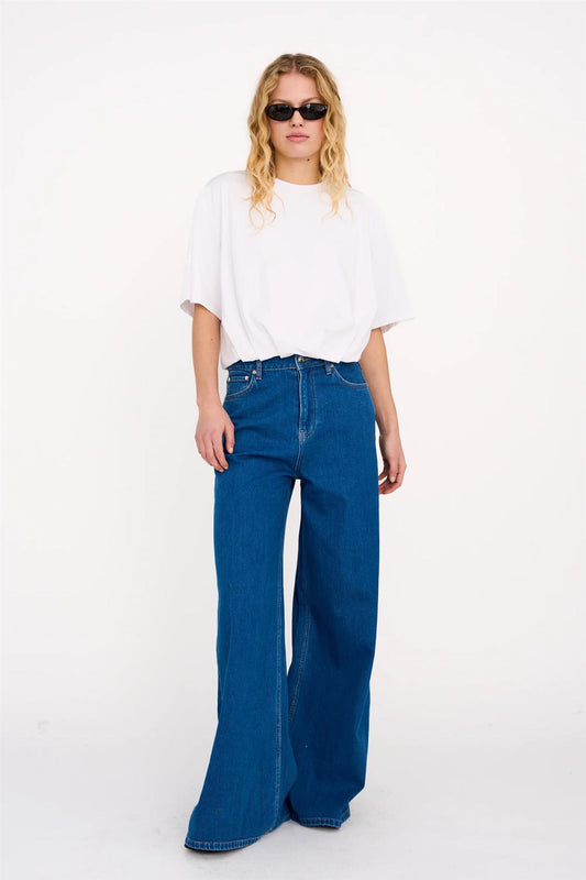 IVY-Tyla Oversize Jeans Wash Colindale