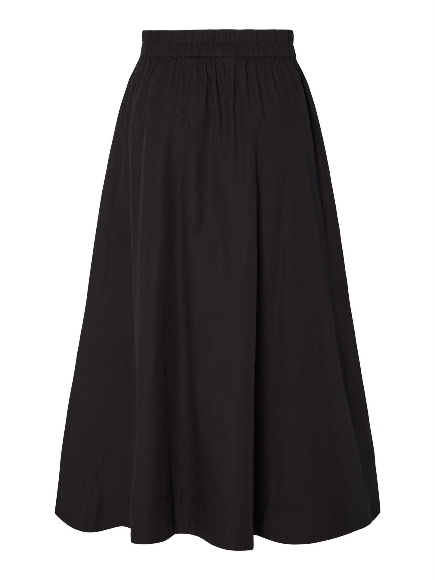 YasColea HW Ancle Skirt Black