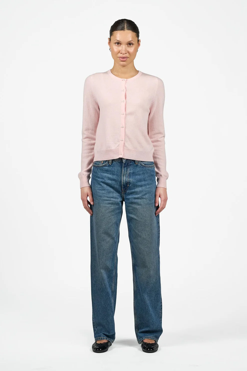 Victora Cardigan - Soft Rose