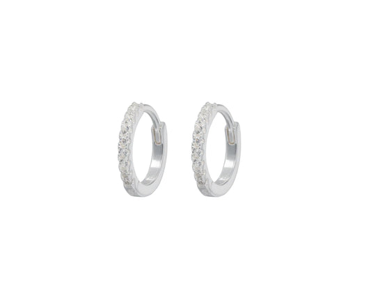 Small Hoops Silver