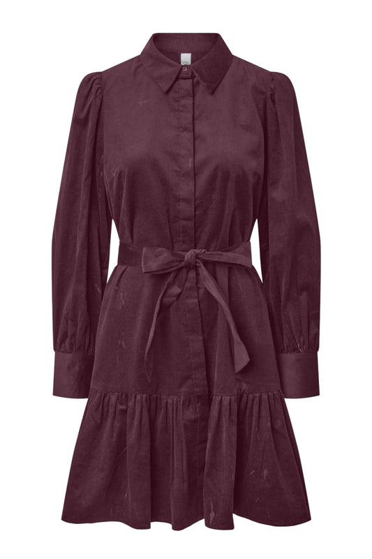 YasCora Shirt Dress - Fig